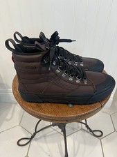 FURGONI UOMO NUOVI SK8 CIAO. DR MTE-2 CON TUTTE LE TRACCE. CIOCCOLATO FONDENTE NERO. TAGLIA 8,5.