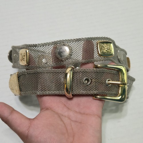 Cintura vintage rete metallo