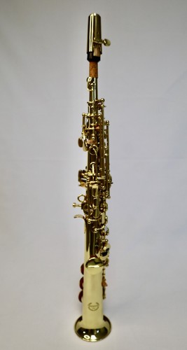 Sassofono soprano laccato - , oro