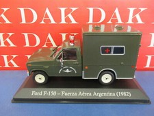 Die cast 1/43 Modellino Auto Ambulanza Ford F-150 Aviazione Argentina 1982