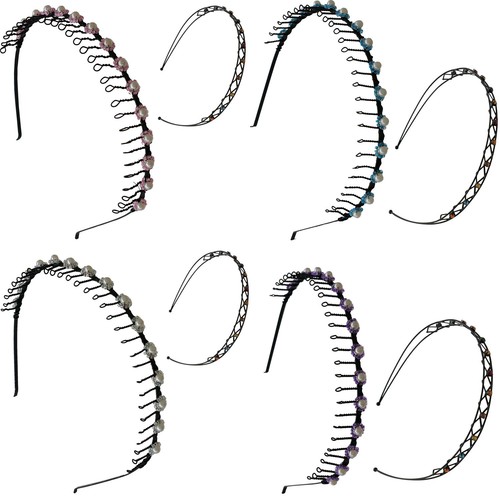 Pezzi metallo pettine - pezzi, fascia