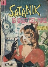 Satanik n.  1 la legge del male di Magnus Bunker ed. Corno BO12