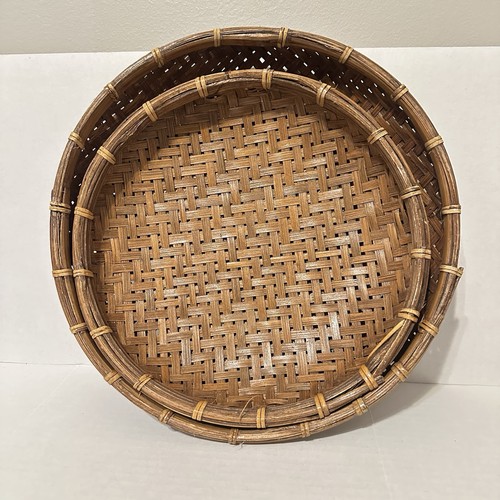 Cesto vintage rotondo in - 2,