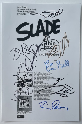 Signed slade holder lea - slade,