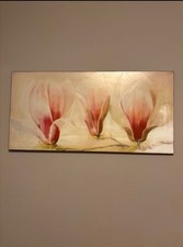 Quadro Moderno Magnolie Classiche Fiori Vintage Arredamento Casa Arte