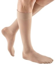 Medi Plus Alf Highs per polpacci, fascia superiore, CT, 20-30 mmHg (taglia: III) beige