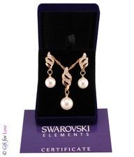 Parure donna oro Swarovski