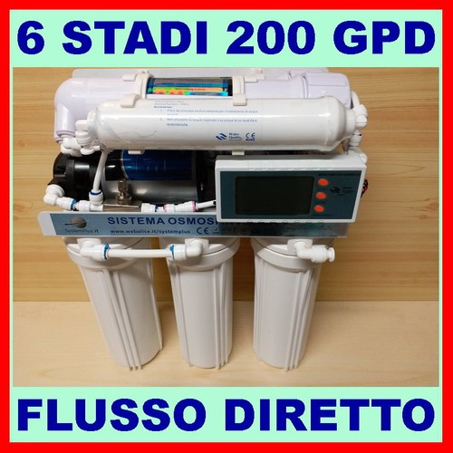 Depuratore acqua impianto con - impianto,