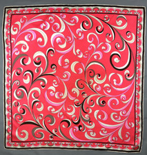 Magnifique foulard vintage   " Emilio Pucci "