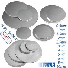 Disco vuoto acciaio inox A2
