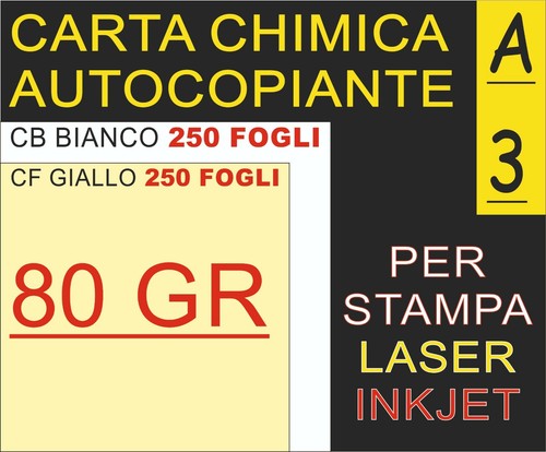 250x2 carta chimica 80gr - ff,