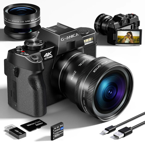 Fotocamera 48mp vlogging - 4k,