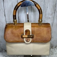 FENDI Brown White Beige