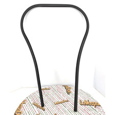 Bordo scudo in plastica grigio