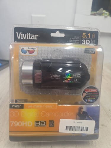 Videocamera vivitar dvr - 3d,