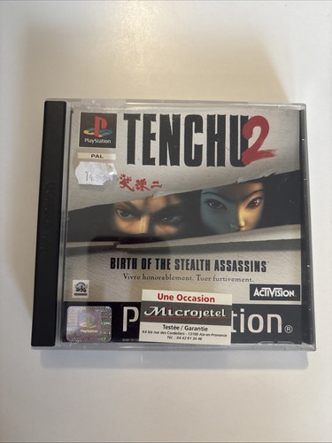 Tenchu ps1 playstation 1 - ps1,