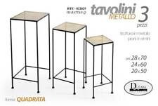 SET 3 TAVOLINI TRIS TAVOLO
