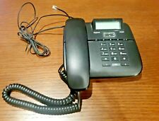 TELEFONO FISSO GIGASET DA610 SIEMENS NERO - SUONERIA VIP - VIVAVOCE-COME NUOVO!