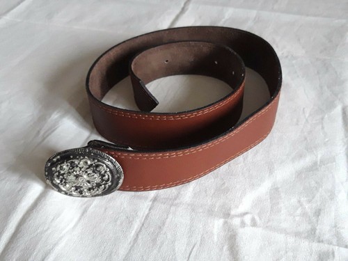 Cintura donna vintage pelle