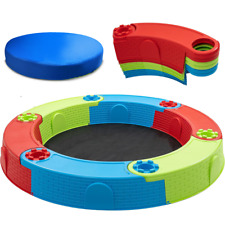 Sabbiera grande per bambini Sabbiera in plastica "castello" Ø 170 cm +12 Mesi