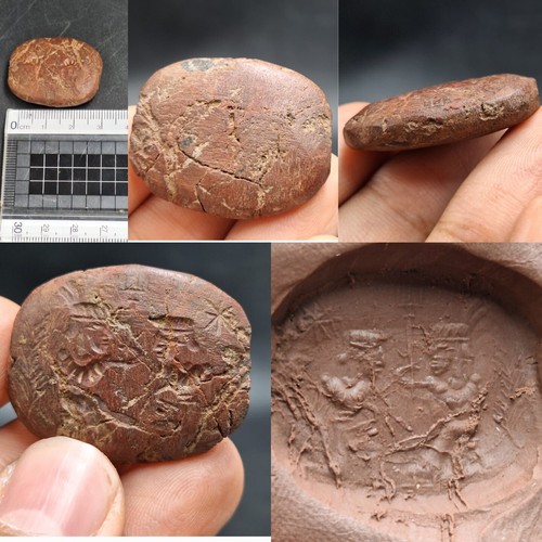 Timbro sigillo intaglio pietra