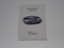 MERCEDES BENZ 190 SL CATALOGO ILLUSTRATO EDIZIONE A 1955 TECNING PADOVA
