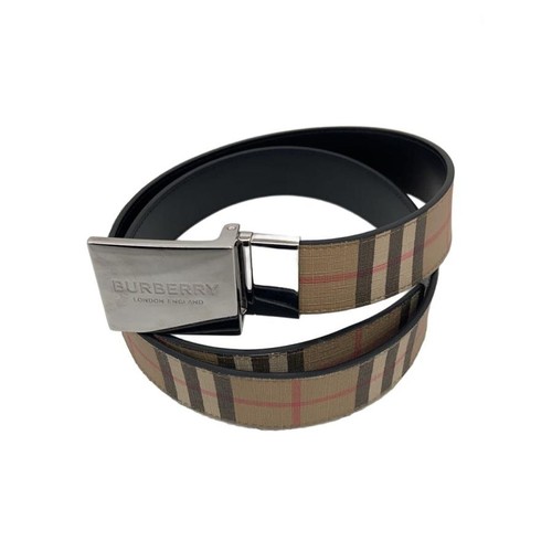 BURBERRY◆Cintura/Pelle/BEG/U