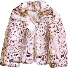 Giacca pelliccia di coniglio