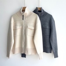 Cardigan giacca stand-up