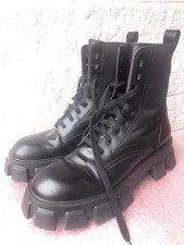 PRADA Monolith Combat Boots