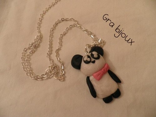Collana pasta polimerica - , fimo