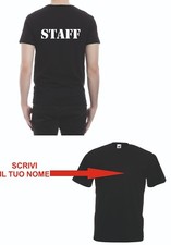t-shirt nera donna uomo