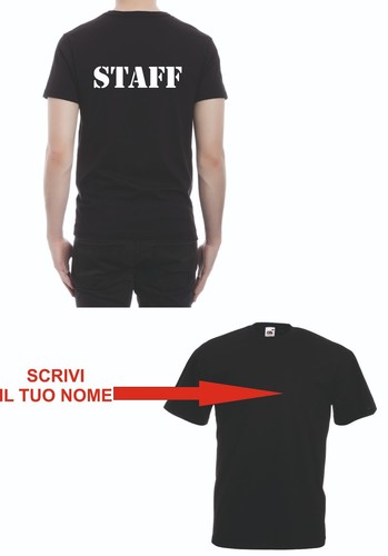 Shirt nera donna uomo - t-shirt,