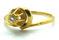 Magnifico Anello Solitario Oro