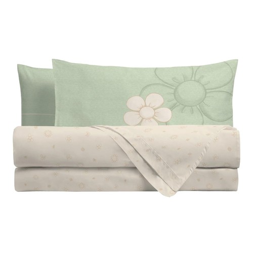 Thun set letto federa verde - set,