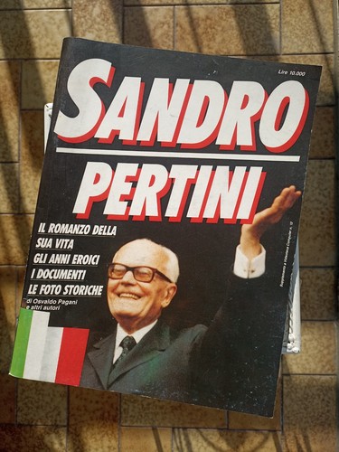 Sandro pertini volume raro - sandro,