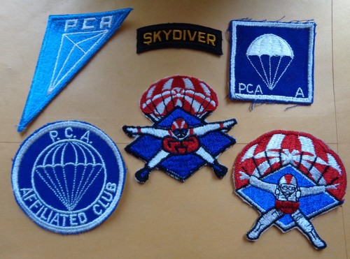 Patch vintage parachute club - patch,