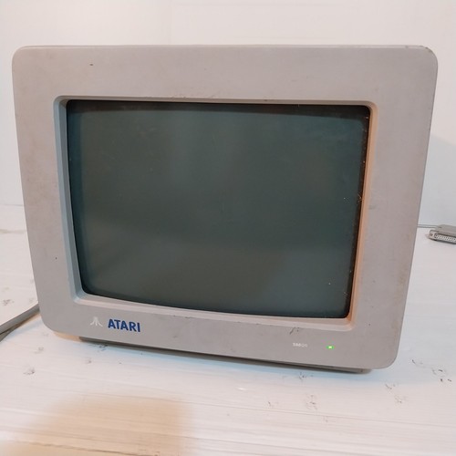 Monitor atari sm124 vintage - atari,
