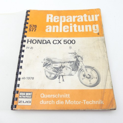 Honda 500 manuale officina - honda, cx