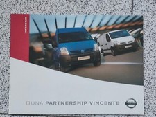 Depliant Brochure NISSAN INTERSTAR  anno 2003