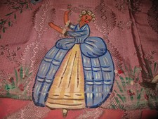 COPERTA INIZI DEL 1900 '900 IN SETA CON DISEGNI FATTI A MANO EPOCA COLLEZIONE