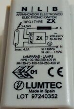 ACCENDITORE ELETTRONICO X LAMPADE HPS 100/400W IODURI METALLICI 35/400W LUMTEC 