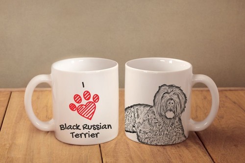 Terrier nero russo - terrier, tazza