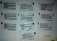 Baci Perugina Cartigli neri 2013 4 lingue Lotto 09