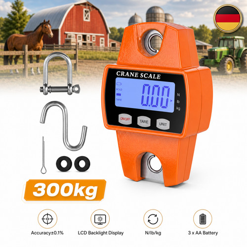 Bilancia gru fino 300 kg - 300,