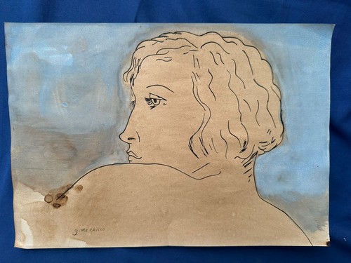 Giorgio chirico disegno - disegno, su
