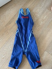 Arena costumone da gara powerskin carbon flex Ocean Blue.