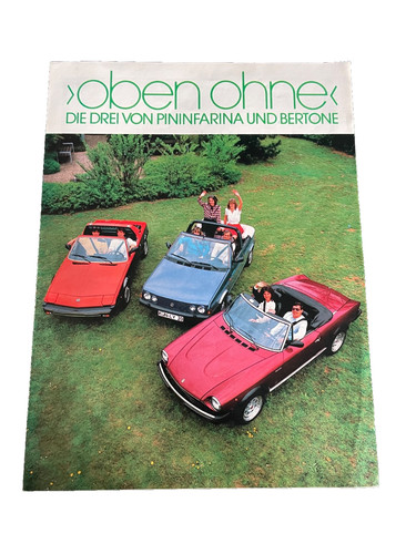 Brochure depliant fiat ritmo - depliant,