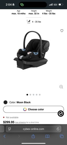 Cybex aton carseat - aton, g