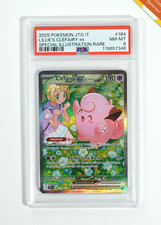 Pokemon PSA 8 Lillie's Clefairy Ex #184 Special Illustration Rare 2025 Italiano